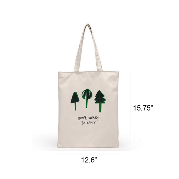 Cotton Tote Bags With Zipper