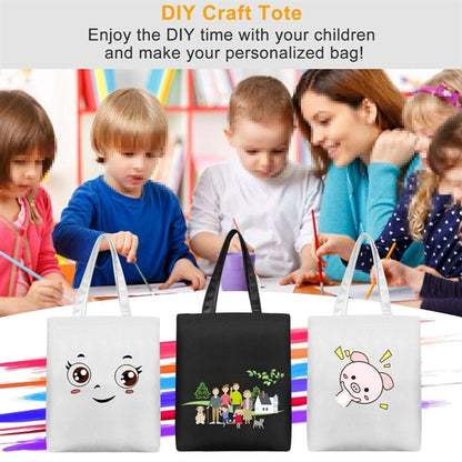 Cotton Tote Bags With Zipper
