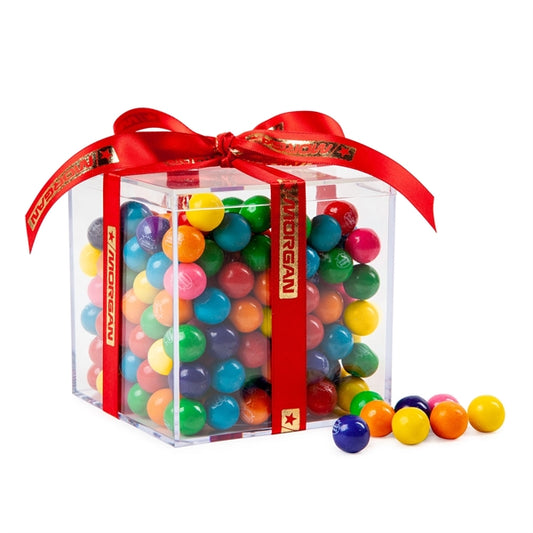 Acrylic Cube with Mini Gum Balls