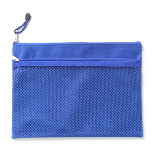 Mesh Document Bag with Zipper Closure