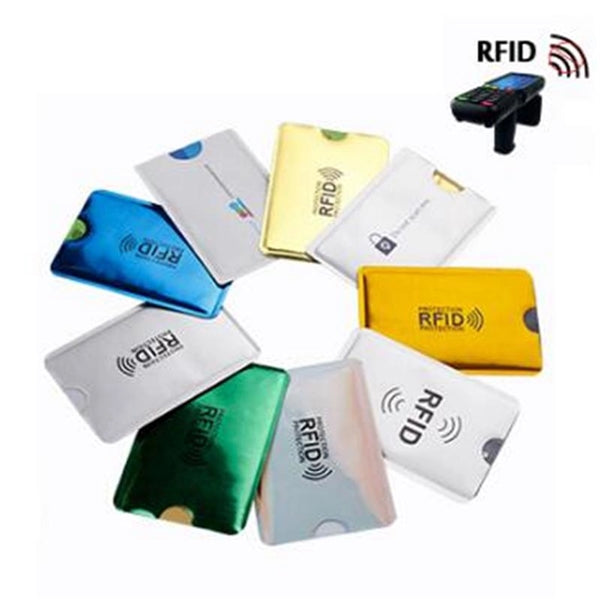 Anti Rfid Wallet Bank Card Holder