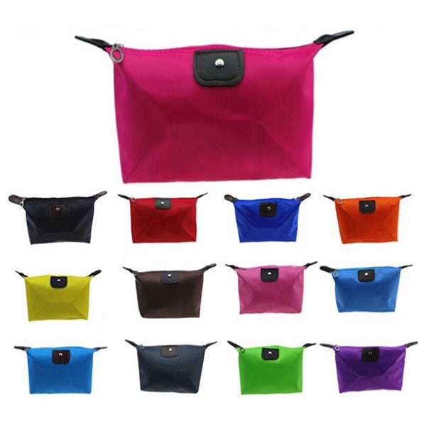 Dumpling Shaped Cosmetic Bag