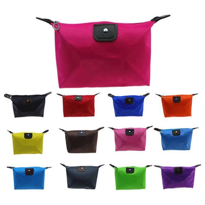 Dumpling Shaped Cosmetic Bag