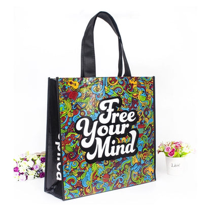 Full Color Non-woven Tote Bags
