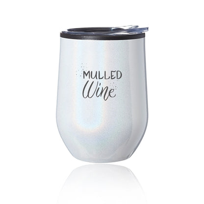 12 oz. Iridescent Stemless Wine Glass with Lid