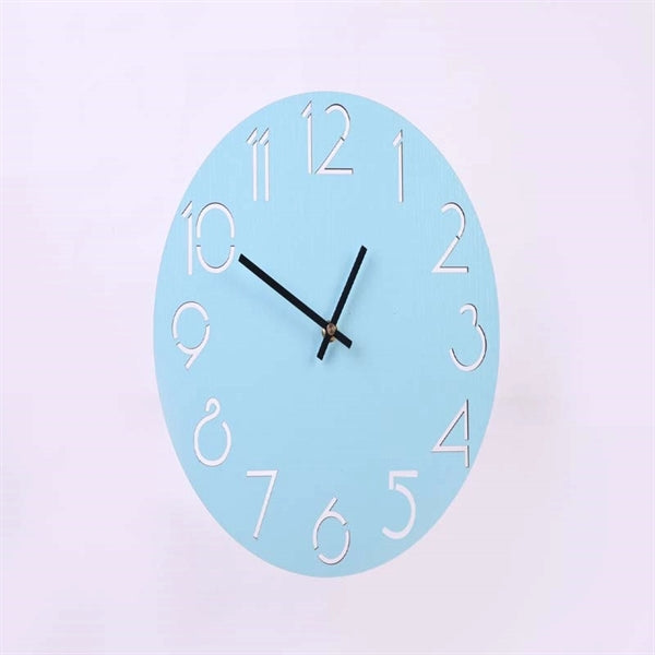 11 4/5" wood country style clock