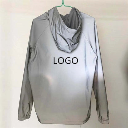 M -XXL polyester full reflective pullover jacket