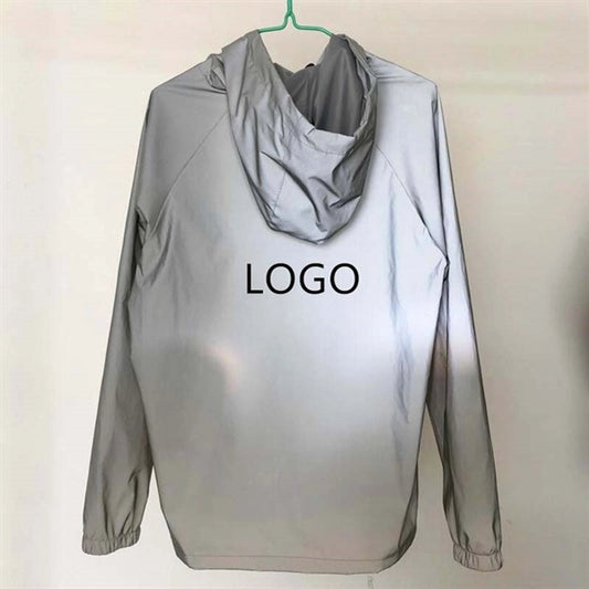 M -XXL polyester full reflective pullover jacket