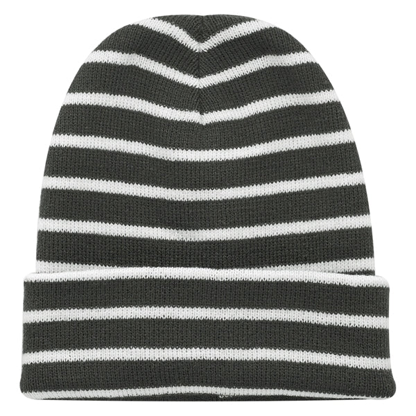 Caribou Striped Knitted Beanies