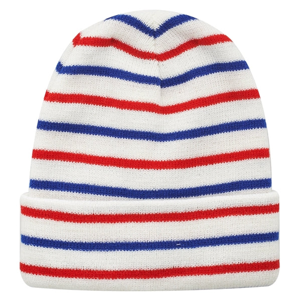 Caribou Striped Knitted Beanies
