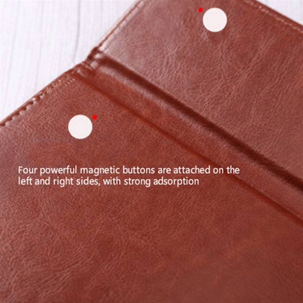 A4 Luxurious Leather Clipboard Writing Tablet Pad Mat