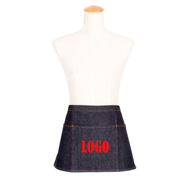 Denim Half-length Apron
