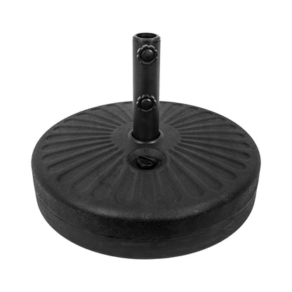 Free-Standing Hi-Density Texture Plastic Patio Umbrella Base