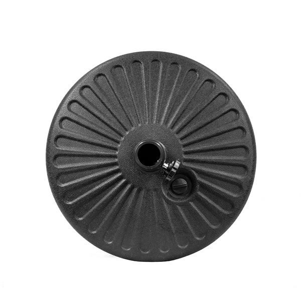 Free-Standing Hi-Density Texture Plastic Patio Umbrella Base