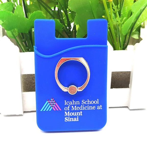 Phone Card Holder with Ring
