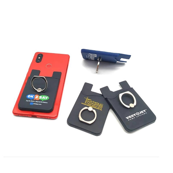 Phone Card Holder with Ring