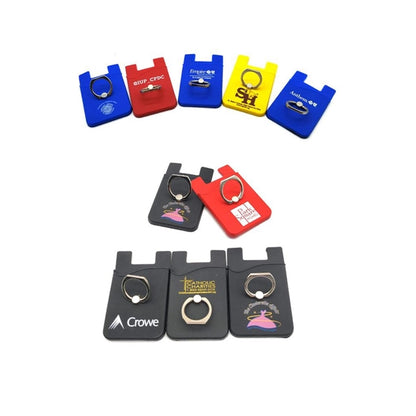 Phone Card Holder with Ring