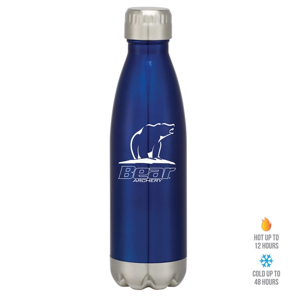 Coral Fleece Blanket Bottle Combo Set