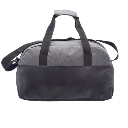 Two-Tone Classic Duffel Bag w/ Shoulder Strap