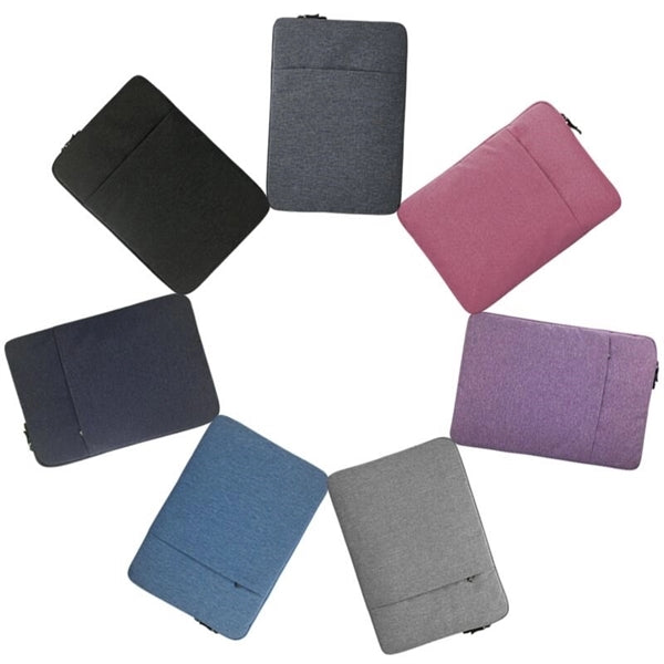 Universal Jacquard Laptop Sleeve with Front Pocket