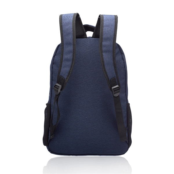 Classic Computer Backpack w/ Mesh Pockets on Both Sides