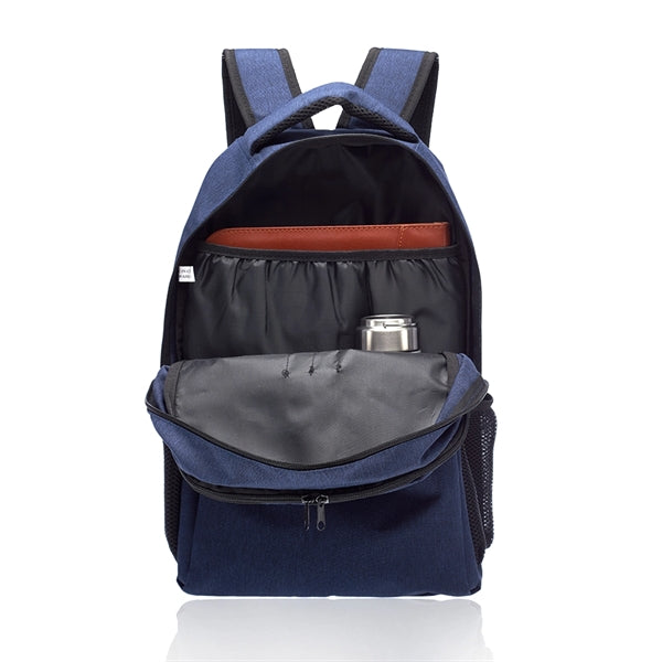 Classic Computer Backpack w/ Mesh Pockets on Both Sides