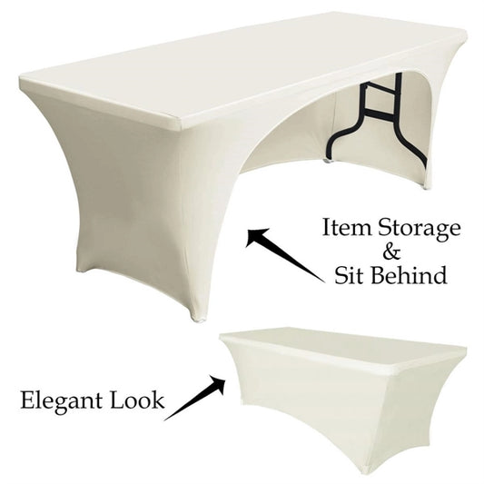 6ft 3 Sided Table Cover