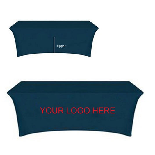 6ft Customized Zipper Back Table Cover