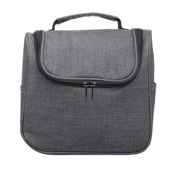 Large Heather Toiletry Bags w/ Side Pockets