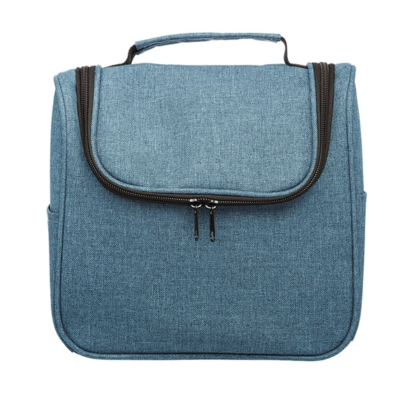 Large Heather Toiletry Bags w/ Side Pockets