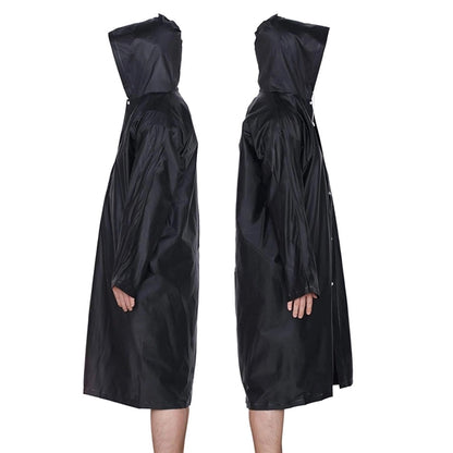 EVA Rain Poncho with Hoods and Sleeves