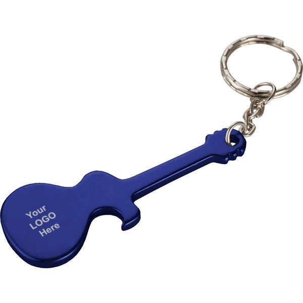 Guitar Shaped Bottle Opener with Key Holder