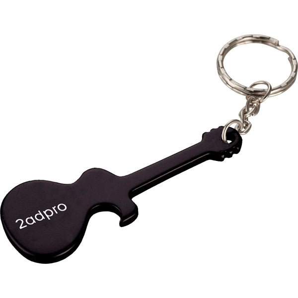 Guitar Shaped Bottle Opener with Key Holder