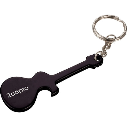 Guitar Shaped Bottle Opener with Key Holder