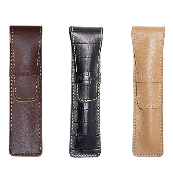 Vintage Leather Pen Pouch