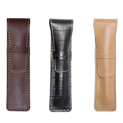 Vintage Leather Pen Pouch