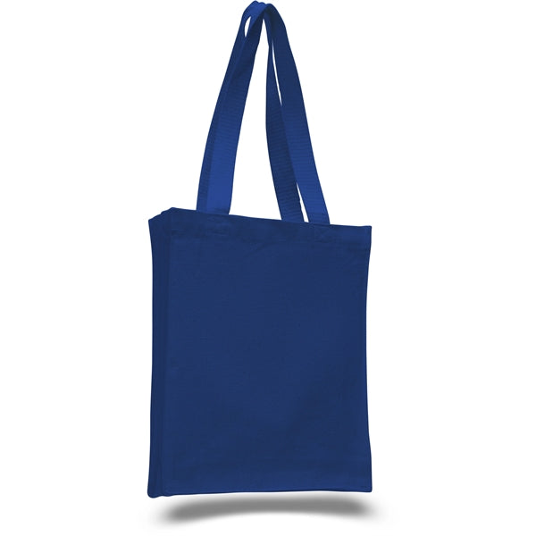 12 Oz. Compact Convention Cotton Canvas Tote Bag (10" x 12")