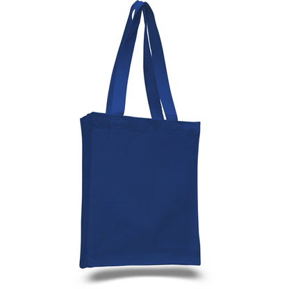 12 Oz. Compact Convention Cotton Canvas Tote Bag (10" x 12")