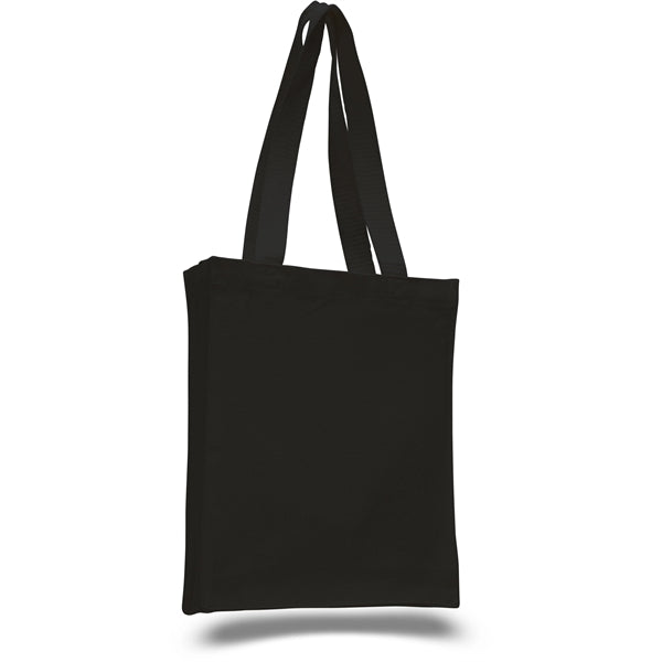 12 Oz. Compact Convention Cotton Canvas Tote Bag (10" x 12")
