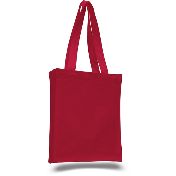 12 Oz. Compact Convention Cotton Canvas Tote Bag (10" x 12")