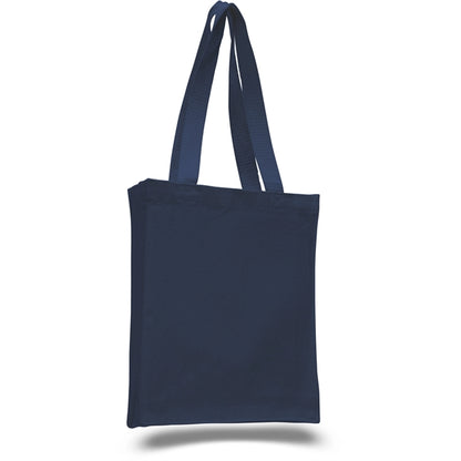 12 Oz. Compact Convention Cotton Canvas Tote Bag (10" x 12")