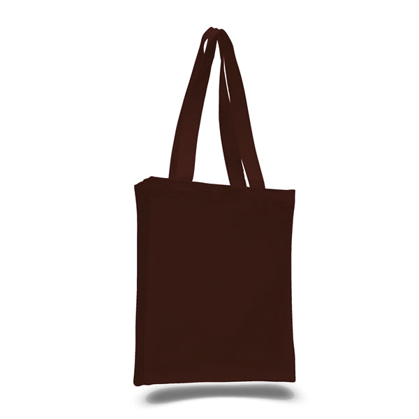 12 Oz. Compact Convention Cotton Canvas Tote Bag (10" x 12")
