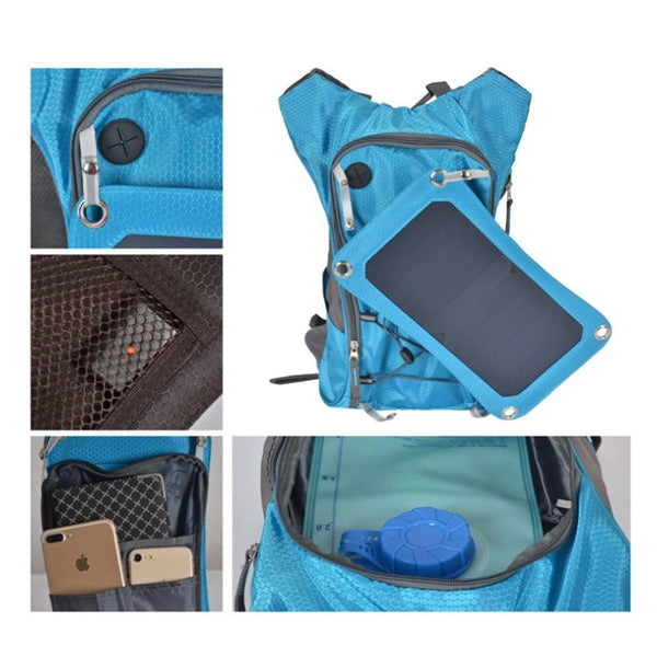 Solar Panel Hydration Backpack