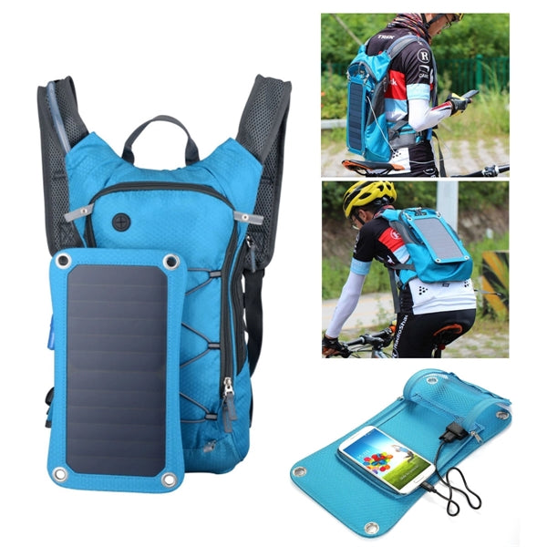 Solar Panel Hydration Backpack