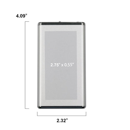 3000 mAH Aluminum Slim Powerbanks
