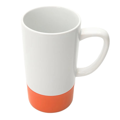 18 oz. Silicone Base Ceramic Dishwasher-Safe Mug with Handle