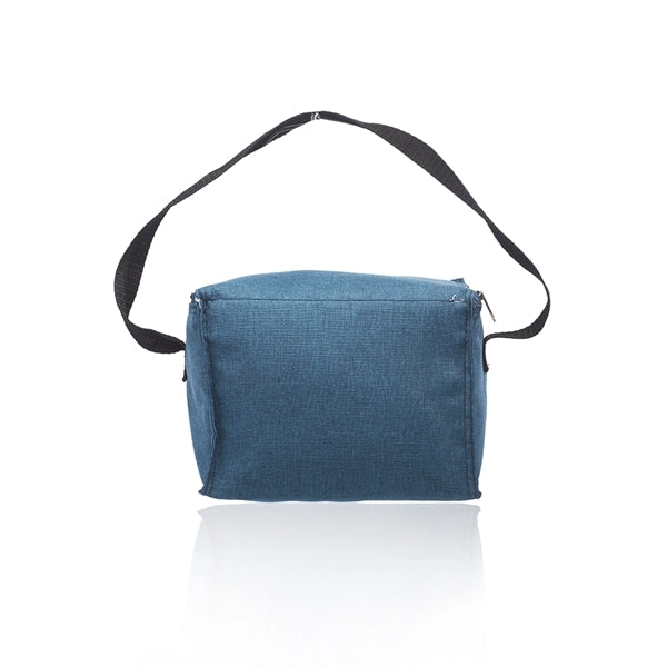 6 Pack Insulated Heathered Lunch Bag