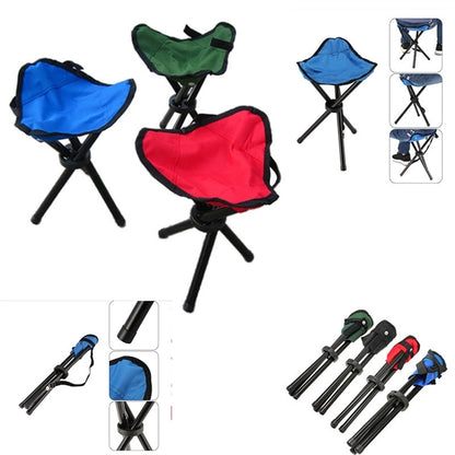 Portable Tripod Stool Folding Chair