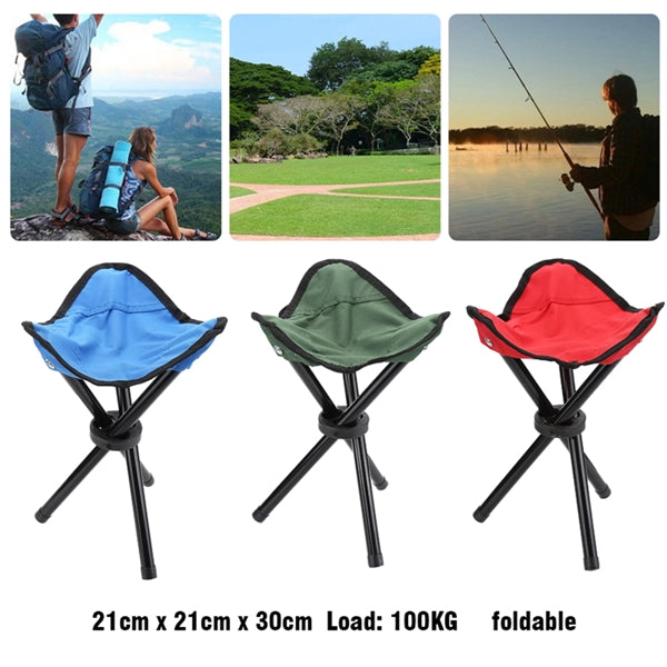 Portable Tripod Stool Folding Chair