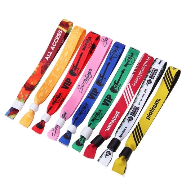 Locking Closure Bracelet Wristbands